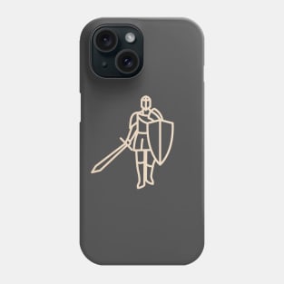 monoline knight Phone Case