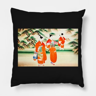 Traveling in Asia, motif 1 Pillow