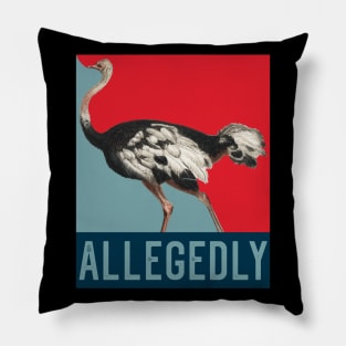 Letterkenny Allegedly Ostrich Obama Hope Style Design Pillow