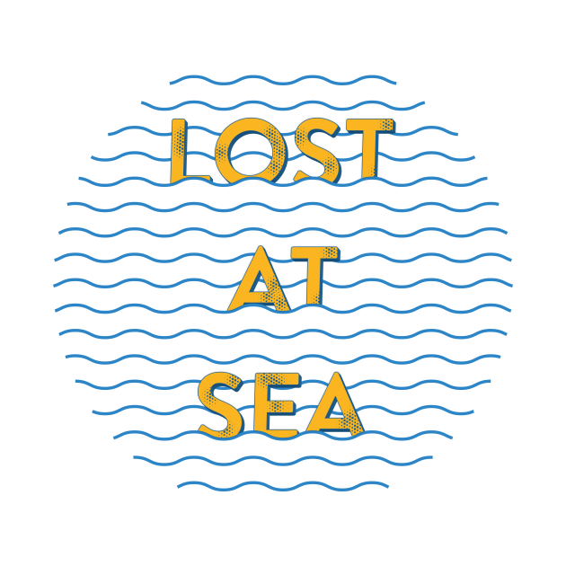 Discover Lost at Sea - Sea - T-Shirt