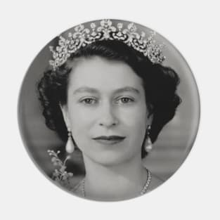 Vintage Queen Elizabeth II Pin