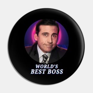 The office - WORLD'S BEST BOSS Pin