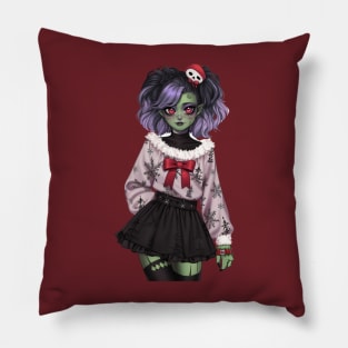 Cute Christmas Monster Pillow