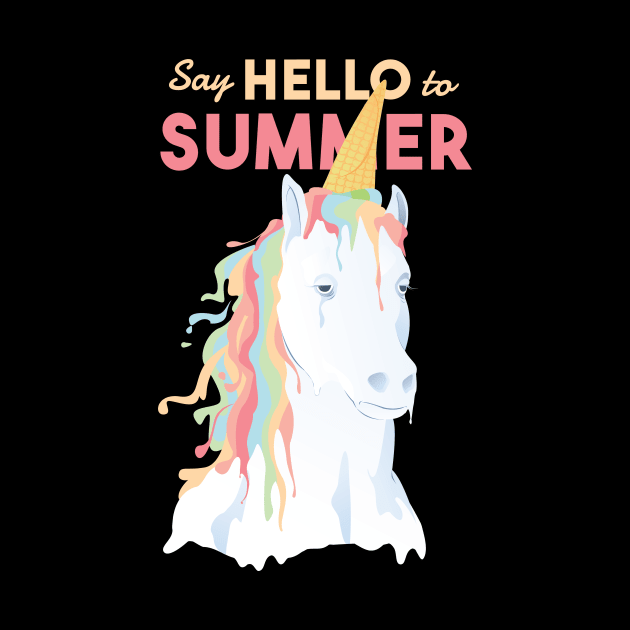 Hello Summer Unicorn Cream by LR_Collections