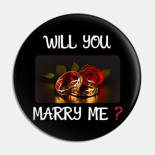 Will You Marry Me? 1 Marriage Proposal Pin