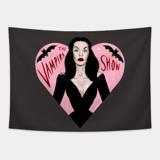 Vampire Vampir a Heart Tapestry