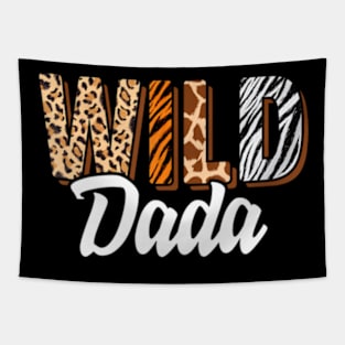 Wild Dada Zoo Born Two be Wild B-day Safari Jungle Animal Tapestry