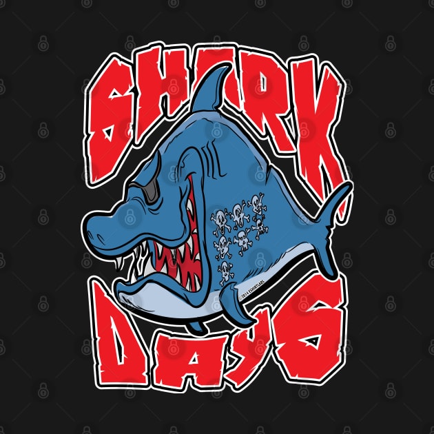 Pirate Shark Days by eShirtLabs