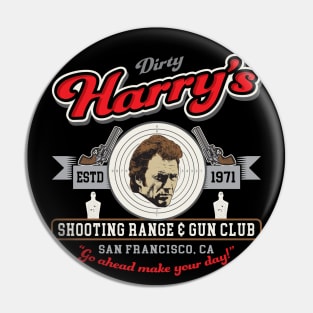 Dirty Harry's Shooting Range Pin