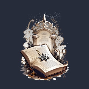 The Halloween Creepy Spellbook T-Shirt