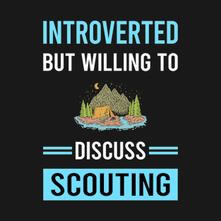 Introverted Scouting Scout Scouts T-Shirt