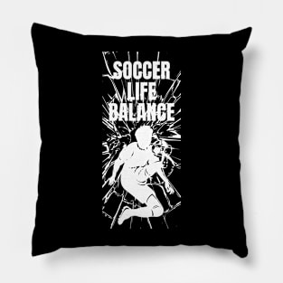 Soccer Life Balance Pillow