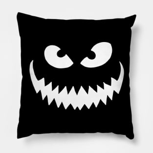 Spooky smiley face Pillow