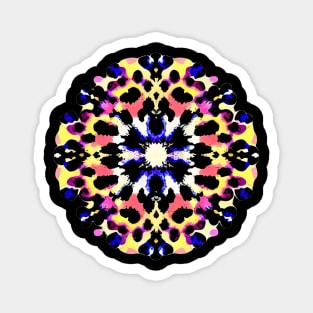 colorful inkblot | Magnet