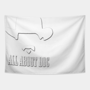 All About Doc Tapestry