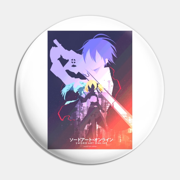 Kirito x Silica Pin by ijunk