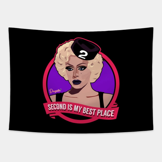 Raven from Drag Race Tapestry by dragover