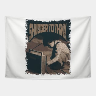 Shudder To Think Vintage Radio Tapestry