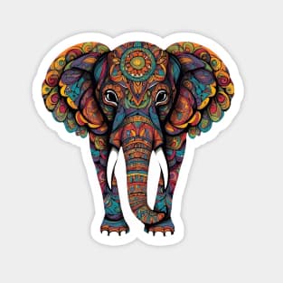 Elephant Mandala Art Magnet