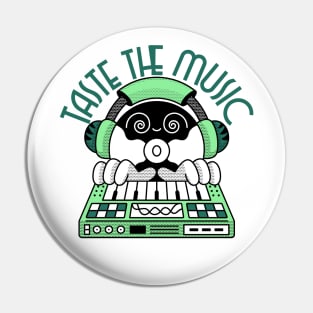 Taste the Music DJ Pin