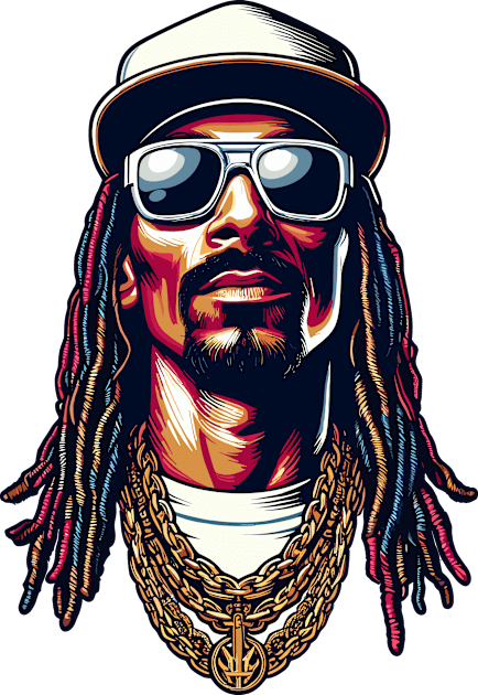 Snoop Dogg 3 Kids T-Shirt by Bentonhio