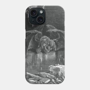 The Devil waiting for souls because hell awaits them! Phone Case