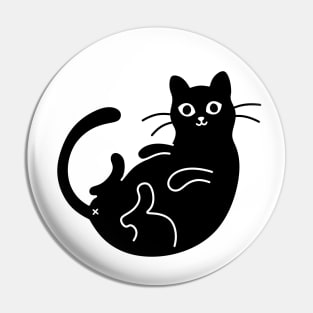 Black Cat Pin