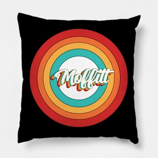 Moffitt Name Shirt Vintage Moffitt Circle Pillow