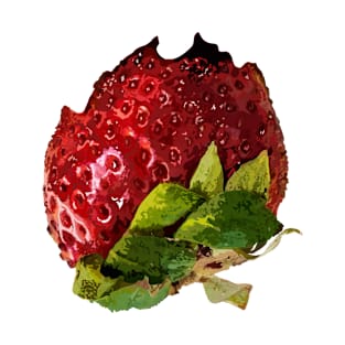 half-eaten strawberry T-Shirt