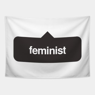 Feminist - Funny Feminism Instagram Tapestry