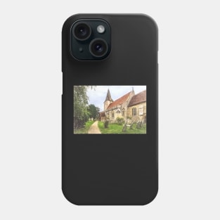 A View Of Bosham Parish Church Phone Case