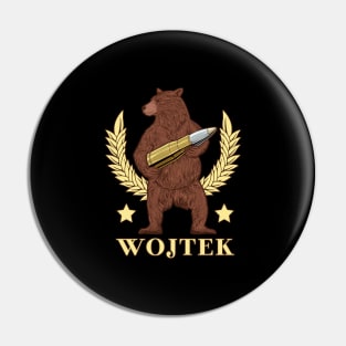 The bear Wojtek Pin