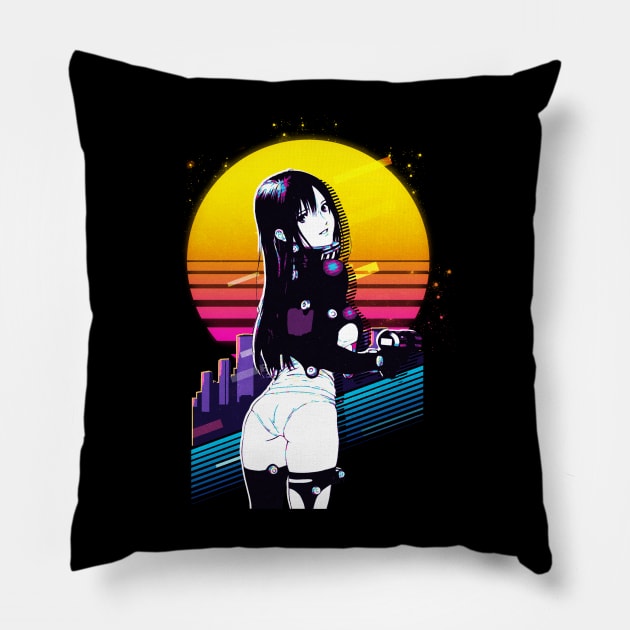 Kei Kurono's Resurrection - Relive the Adventure with GANTZ T-Shirt Pillow by NinaMcconnell