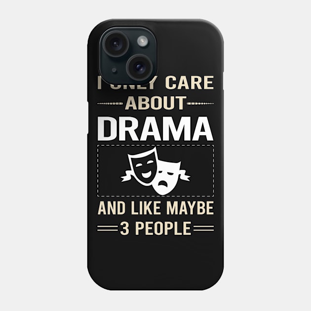 Funny 3 People Drama Phone Case by symptomovertake