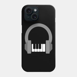 Headphones and keys jamming - Music engineering Phone Case