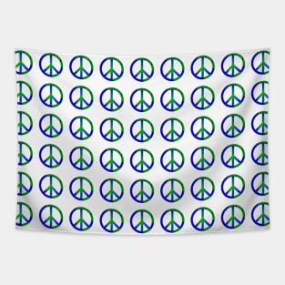 Peace On Earth Sign Tapestry