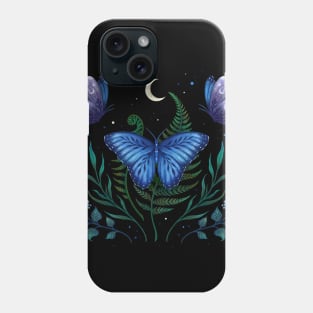 Blue Morpho Butterfly Phone Case