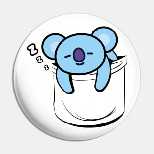 SLEEPY POCKET KOYA (BT21) Pin