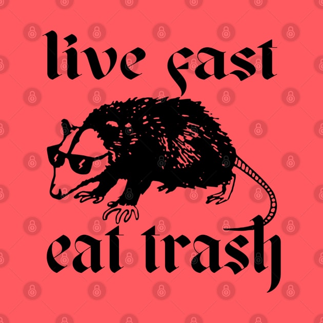 Live Fast, Eat Trash by Epic Byte