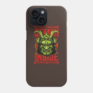 Hanya Mask Demon Oni Japanse Phone Case