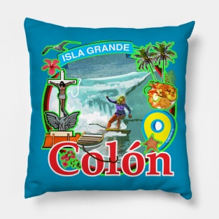 isla grande panama Pillow