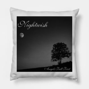 gray nightwish Pillow