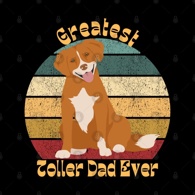 Greatest Toller Dad by TrapperWeasel