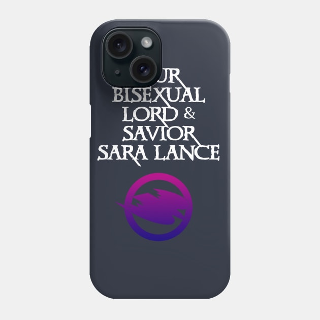 Bi Sara Lance Phone Case by NerdPancake