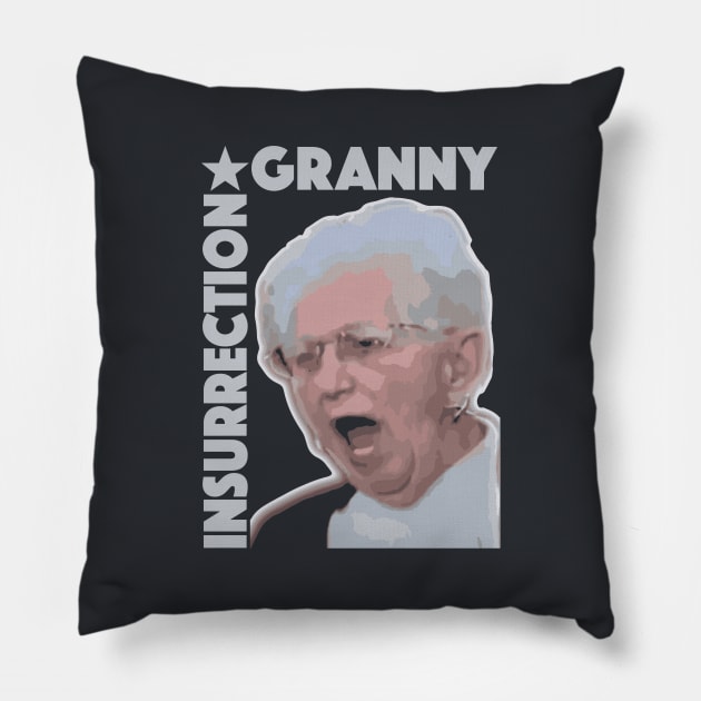 Insurrection Granny Pillow by Rad Love