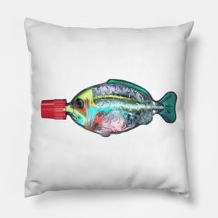 Sushi Fish Anatomy Real Pillow