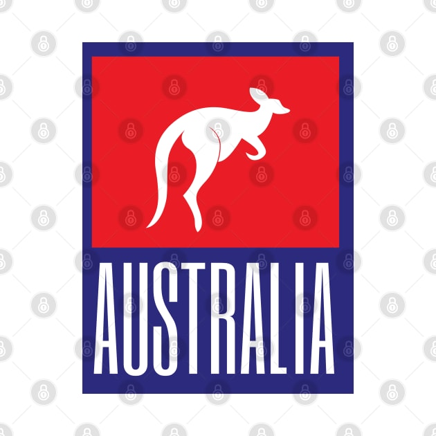 Australia Country Flag by kindacoolbutnotreally