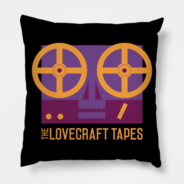 The Lovecraft Tapes Pillow by The Lovecraft Tapes