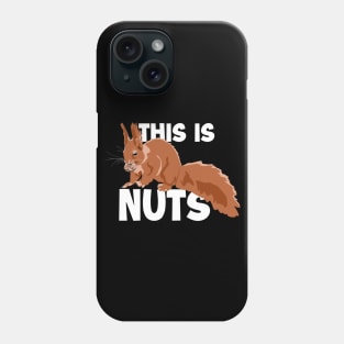 This Is Nuts Japanese Fox Eastern Gray Squirrel Phone Case