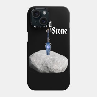 The Sword In The Stone - Thunderfury - WoW Classic - White Writing Phone Case